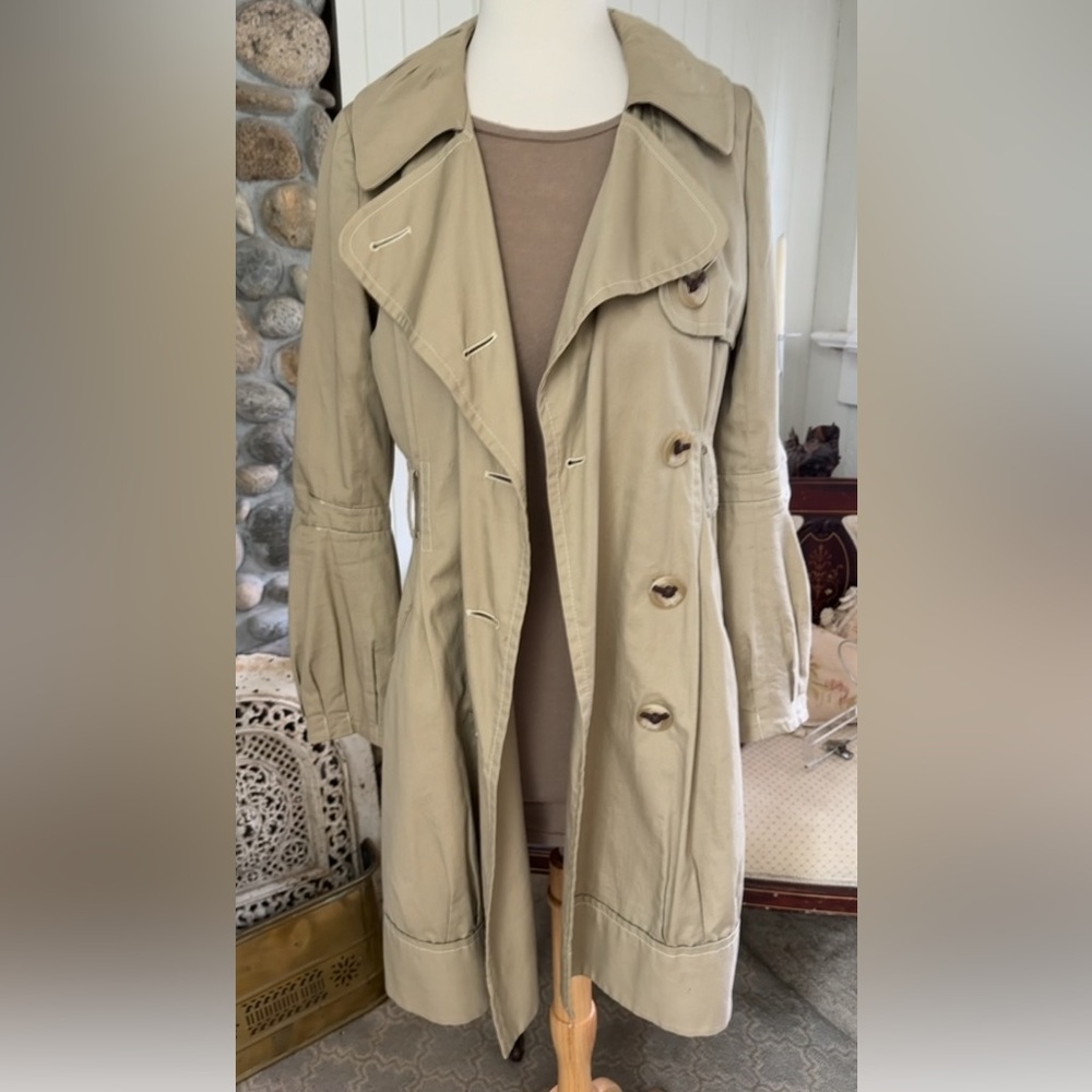 Classic Beige Women's Trench Coat